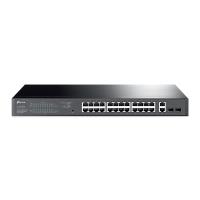 TP-Link Omada TL-SG1428PE 24Port Gigabit PoE+ 2xSFP Switch Destek Gücü 250W 24+2